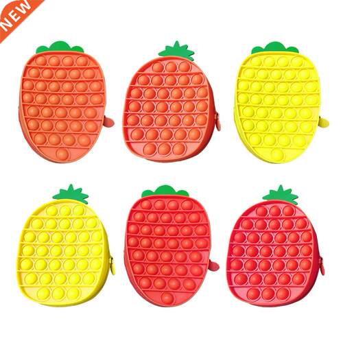 Finger Toy Pen Case Push Bubble Silicone Austism Antistress