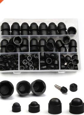 145Pcs Rubber Hex Nut Cover Protectve M4-M12 Bolt Cap Prote
