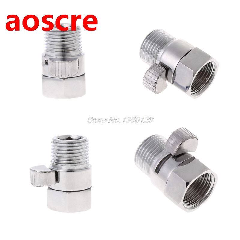 full brass g1/2" flow quick control shut-off valve for