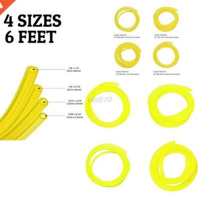 4 Size Petrol Fuel Line Hose Tube For Common 2 Cycle Small E