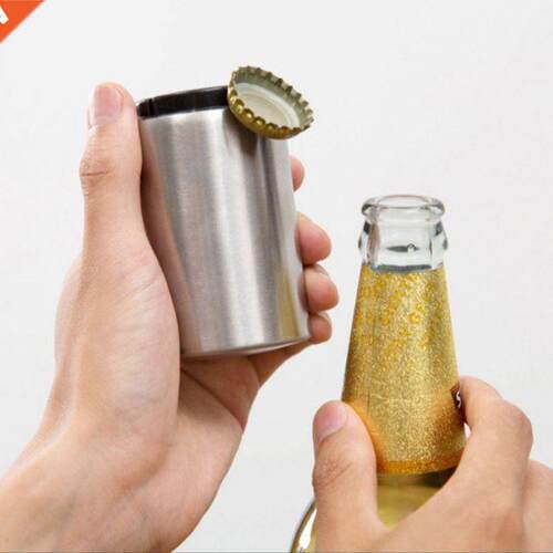Automatic ainless eel Beer Bottle Opener Portable Magnet