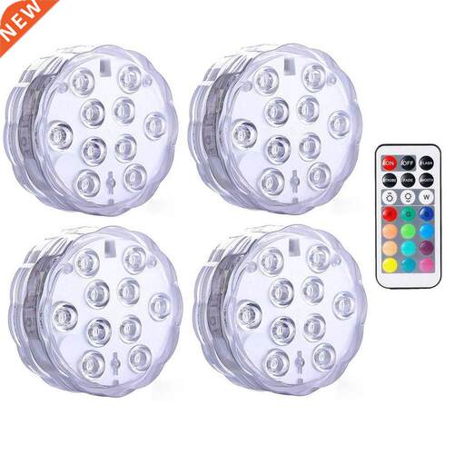 IP68 Waterproof Multi Color Submersible LED Lights Underwate