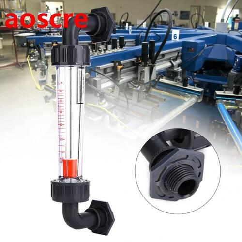 LZS-15W Flow Meter 10-100LPH Plastic Tube Liquid Water Rotam