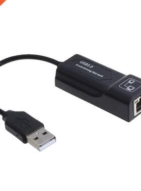 USB Ethernet Adapter USB 2.0 Network Card To RJ45 Lan for Wi