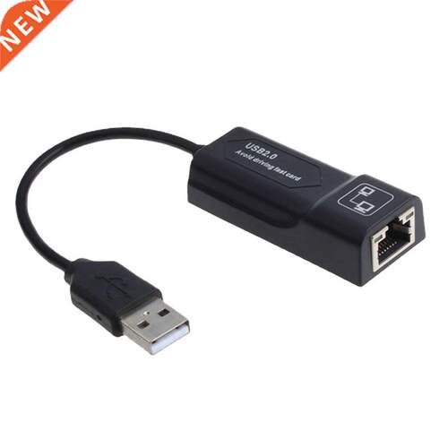 USB Ethernet Adapter USB 2.0 Network Card To RJ45 Lan for Wi