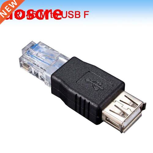 2016 Gift 10pcs/lot ethernet RJ45 male to USB female connect