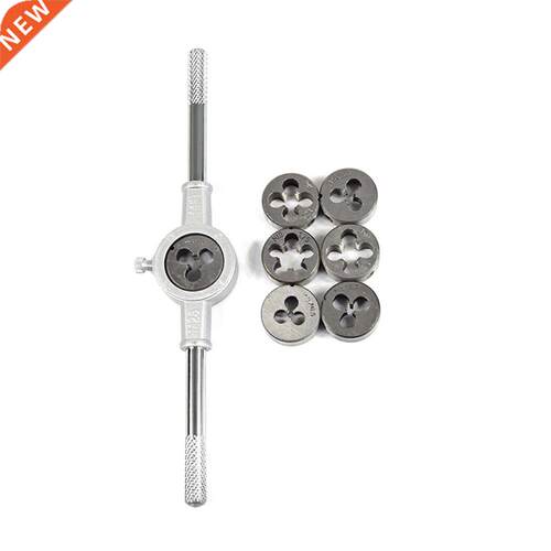 8pcs Die Wrench Set Long Handle Tap Wrench Hand Tool Kit Tap