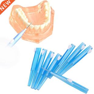 8 Pcs 0.7mm floss toothpicks Repeatedly Use Dental Flossers