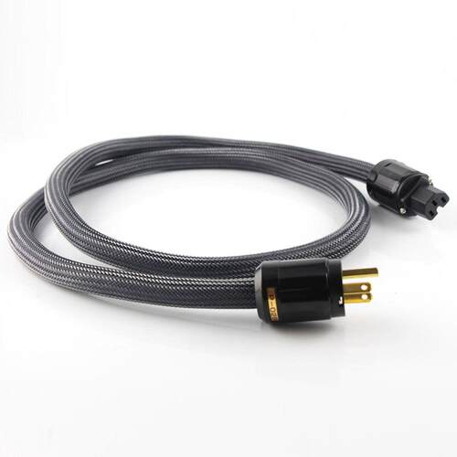 Hifi Audio 4N OFC Copper 10AWG US standard AC Power cord cab