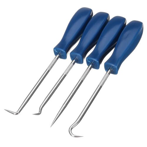 4Pcs Pick and Hook Set O Ring Oil Seal Gasket Puller Remover