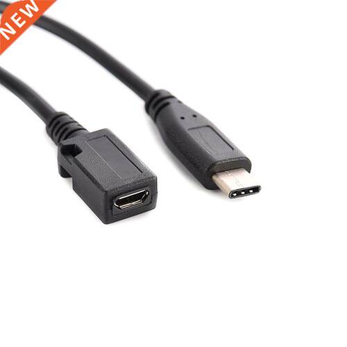 USB 3.1 Type-C Male To Micro USB Female Data Cable Connector