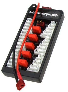 2S-6S Lipo Parallel Charging Board Charger Plate T Plug for