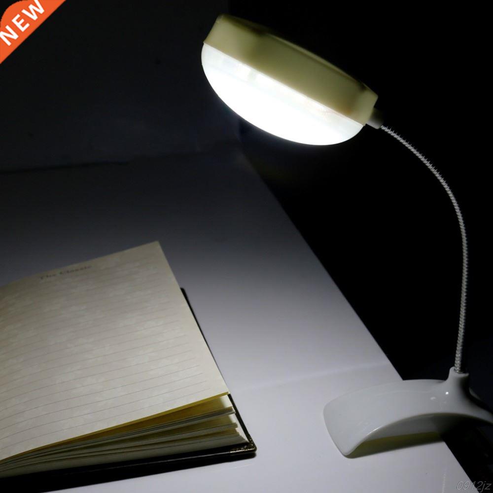 Flexble Clp-on Table Lamp LED Clamp Readng Study Bed Lapt