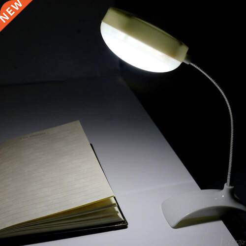 Flexble Clp-on Table Lamp LED Clamp Readng Study Bed Lapt