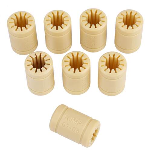 8 Pcs/Set 3D Printer Solid Polymer LM8UU Being 8mm Shaft