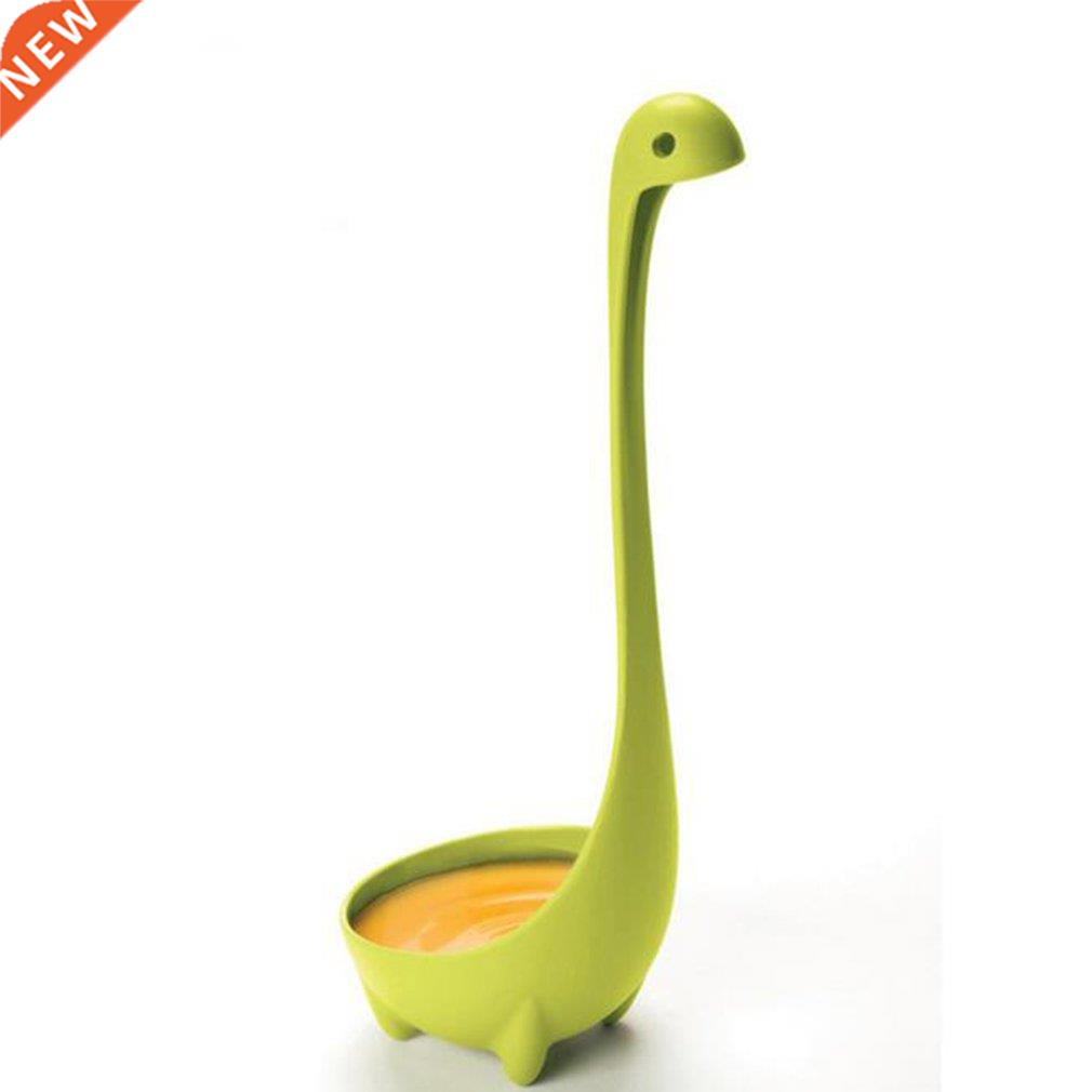 Creativity Dinosaur Soup Spoon Food Grade PP Long Handle Ver