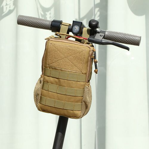 Nylon Bicycle Front Tube Frame Bag Mobile Phone Pouch Biking