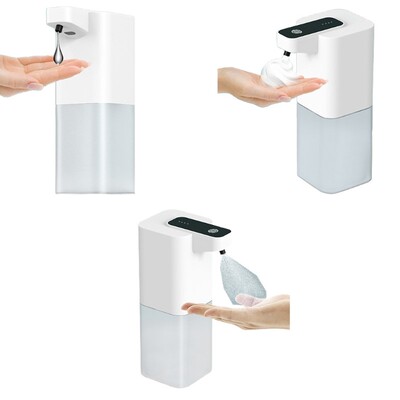 400ml Capacity Automatic Soap Dispenser Infrared Technology