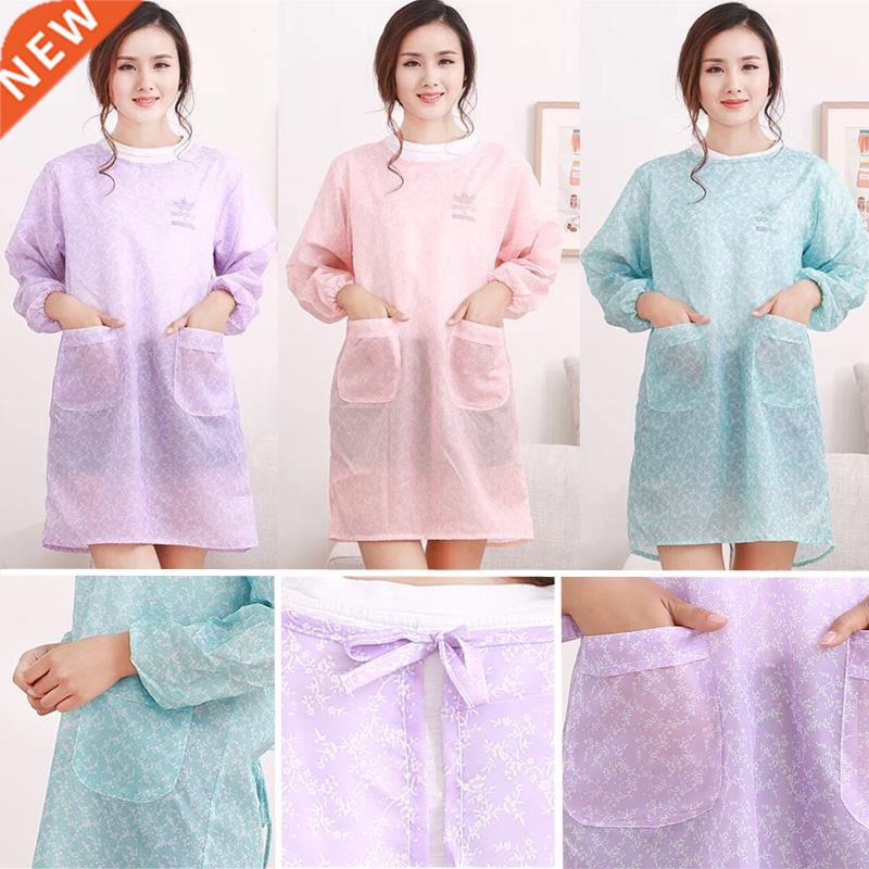 Waterproof Apron Cooking Kitchen Aprons For Women Home Clean