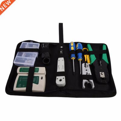 RJ45 RJ11 Crimper Cable Tester Cutter Punch Down Tool Cable