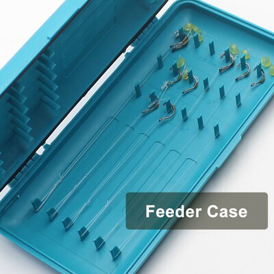 Carp Fishing Tackle Box Rig Wallet Hair Rig Bag Hook Link Ca