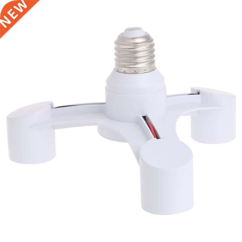 In1 E27 To E27 Base Socket Splitter LED Light Lamp Bulb Ada