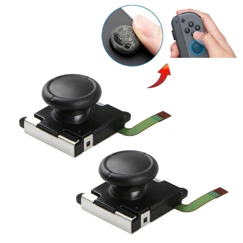 2-Pack 3D Analog Joystick Joycon Analog Stick For Switch Joy