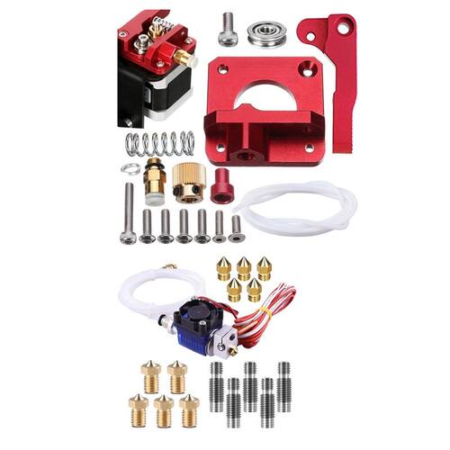 MK8 Extruder Aluminum Drive Feed Replacement V6 J-Head Hot