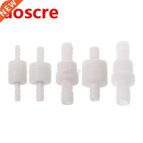 Plstic One-Wy Non-Return Wter Inline Fluids Check Vlves