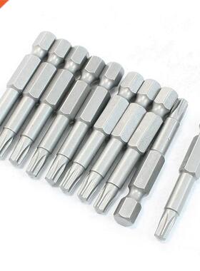 Hardware Part 4x50mm T25 Type Torx Bit 10 Pcs