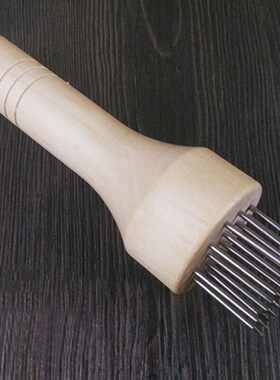 Belly Pork Skin Crispy Hand Tool Hole Hammer Needle Poke Poi