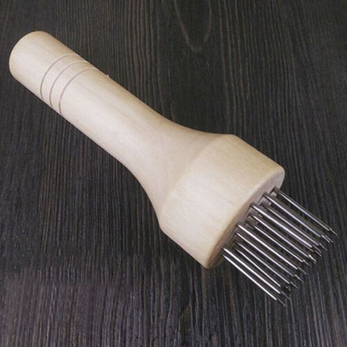 Belly Pork Skin Crispy Hand Tool Hole Hammer Needle Poke Poi