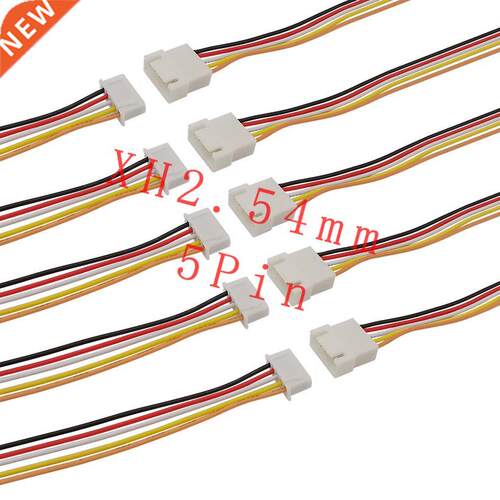 2/5/10Pair JST XH2.54mm 5 Pin Male Female Plug Socket Wire C