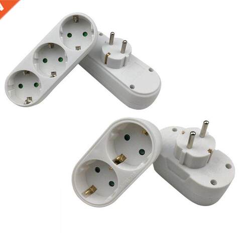 European Conversion Plug 1 to 2 /1 to 3 Way Socket Adapter E