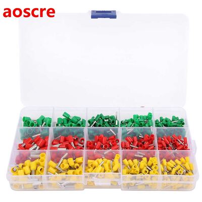 600 PCS Heat Shrink Cable Connector Kit Box Packed Electrica