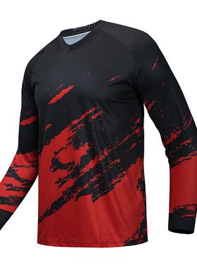 2021 MTB Jersey Enduro Motocross Jersey Maillot Hombre DH Mo