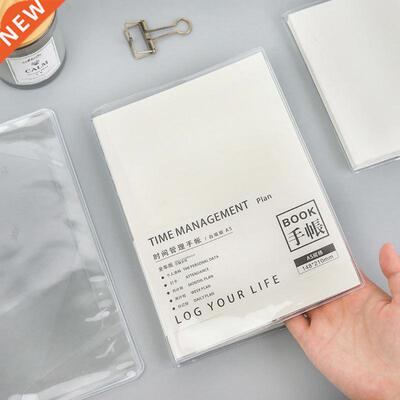 A6/A5 Clear Binder Scrapbook Cover PVC Book Sleeve Waterproo