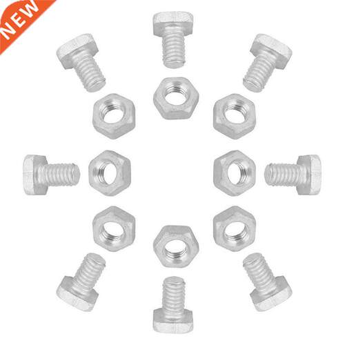 200 Pcs M6X12mm Greenhouse Nuts and Bolts Square Head Bolts