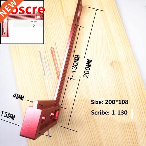 Precision Woodworking Scribe Aluminum Hole Scribing Gauge Wo