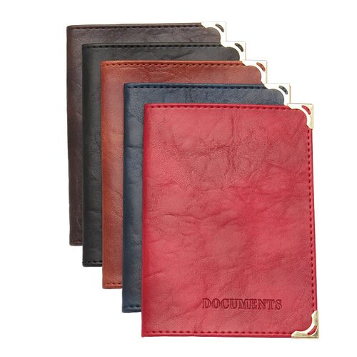 Vintage Auto Driver License Cover Unisex Formal Bag PU Leath