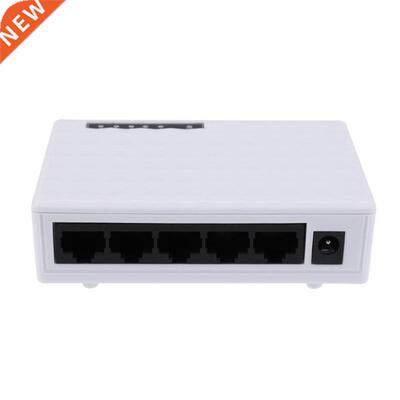 5 Ports 10/100Mbps Self Adaptive RJ45 Port Network Switch Ad