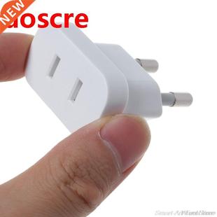 1pc Power Plug Converter Travel Adapter US to EU Europe High