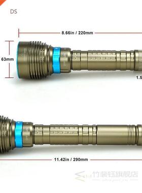 18000LM 7 XML-T6 LED Strong Light Diving Flashlight Torch Pr