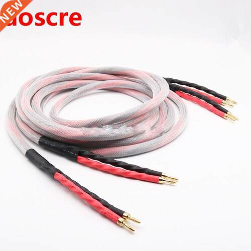 Pair Western Electric pure copper audio speaker cable with B