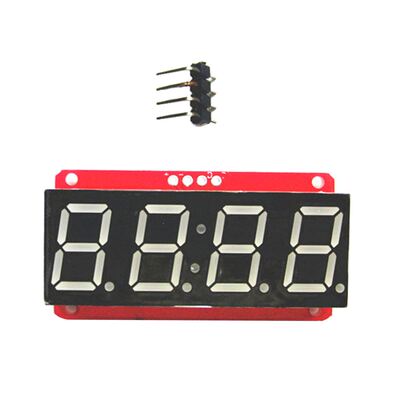 4 Digit 7-Segment 0.56' LED Display Module HT16K33 I2C