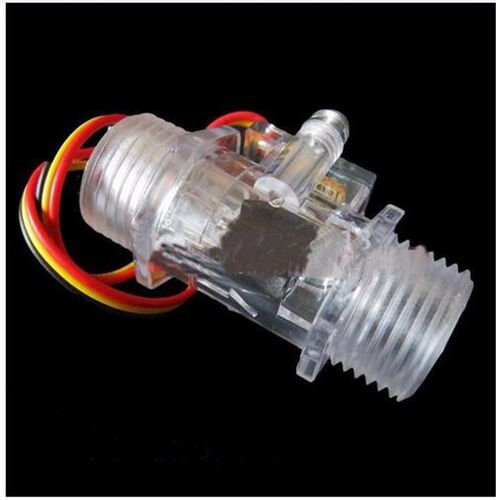 G1/2inch DN15 Transparent Water Flow Meter Flow Meter Hall F