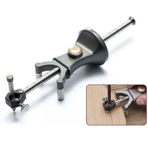 Carpenter Straight Line Arc Curve Scriber Parallel Measuring