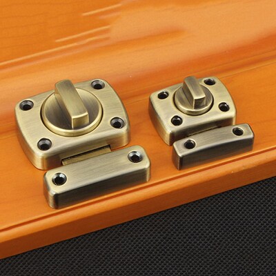 1 Pcs Zinc Alloy Thick Anti-theft Security Door Rotate Latch