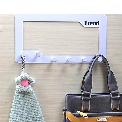 Creative Minimalist Door Hook No Trace Nail-Free Coat Rack H