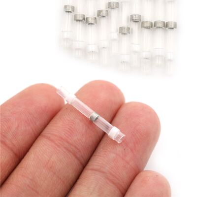 10Pcs/lot White (AWG26-24) Waterproof Solder Heat Shrink Sle